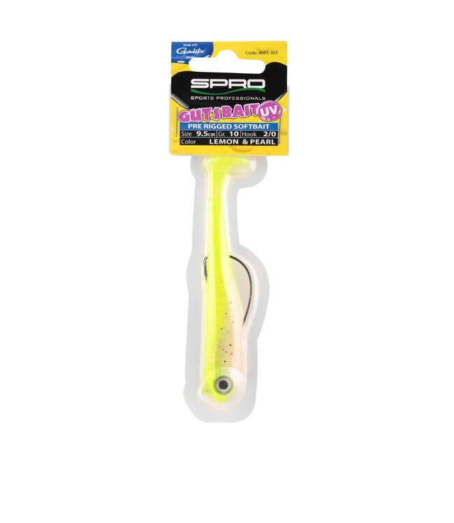 SPRO SPRO Gutsbait UV 9,5 CM 10 GRAM HAAKMAAT #2/0