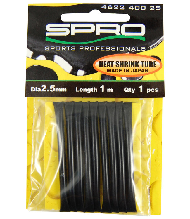 SPRO SPRO HEAT SHRINK TUBE BLACK.