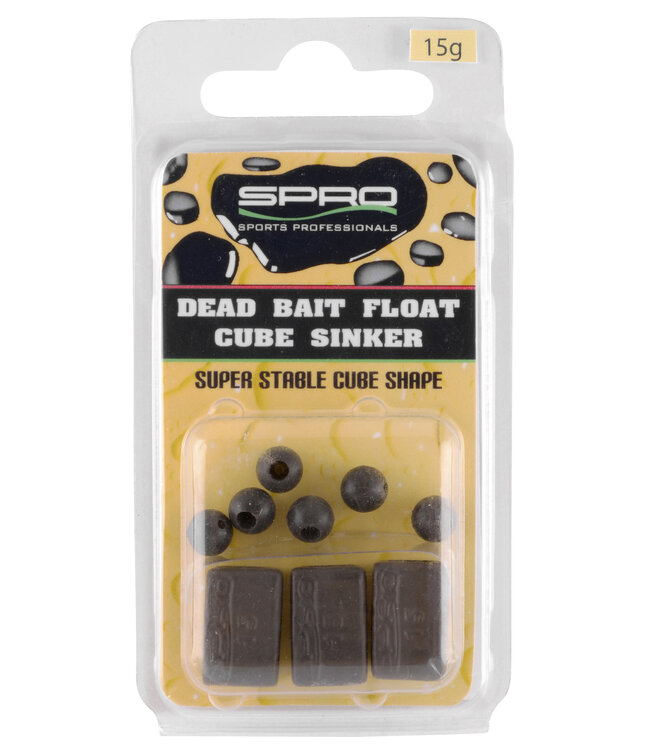 Spro SPRO DEAD BAIT CUBE SINKER 25G