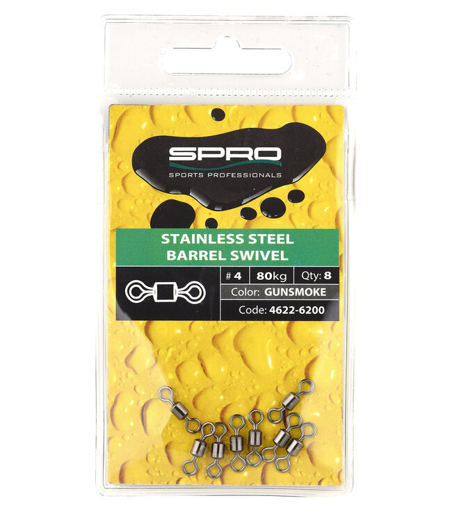 Spro SPRO DEADBAIT STAINLESS STEEL ROLLING SWIVEL