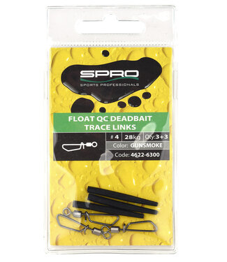 Spro SPRO DEADBAIT FLOAT QC LINK + ANTI TANGLE RUBBER