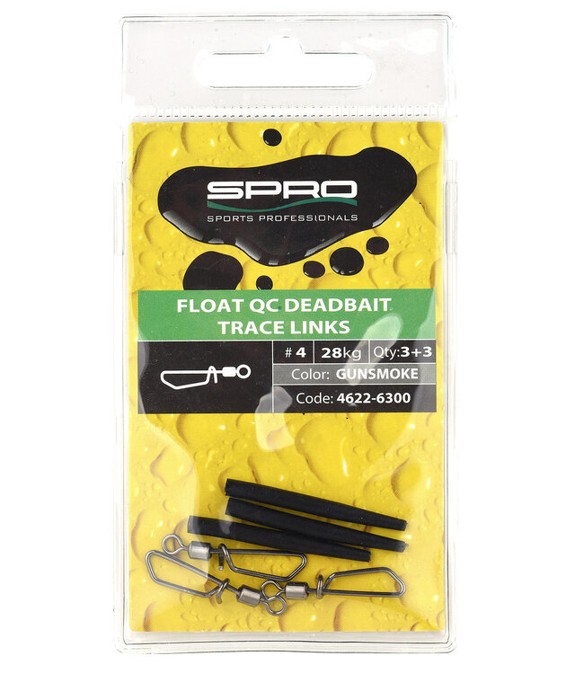 Spro SPRO DEADBAIT FLOAT QC LINK + ANTI TANGLE RUBBER