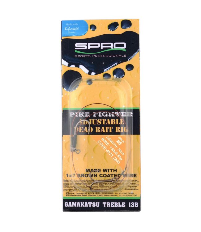 Spro SPRO ADJUSTABLE DEADBAIT RIG