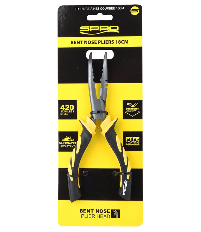 Spro SPRO BENT NOSE PLIERS 18CM