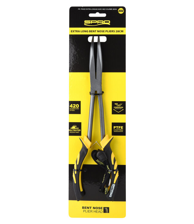 SPRO SPRO EX LONG NOSE BENT PLIERS 28CM