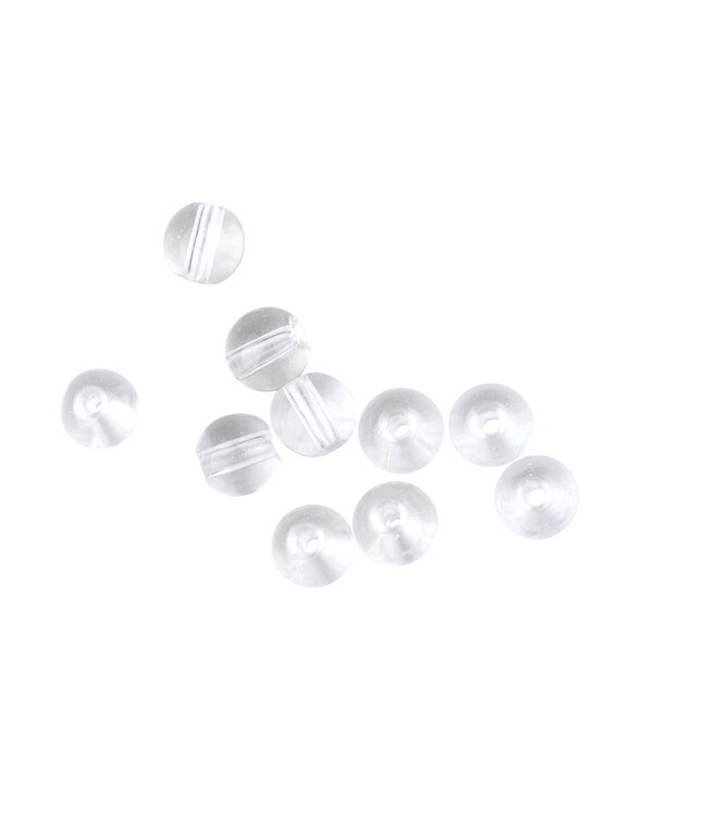 SPRO SPRO ROUND SMOOTH GLASS BEADS DIAMOND