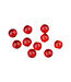 Spro SPRO ROUND SMOOTH GLASS BEADS RED RUBY