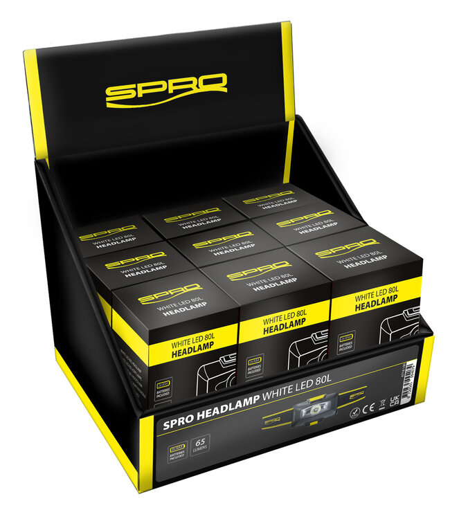 SPRO SPRO HEADLAMP WHITE LED 80L