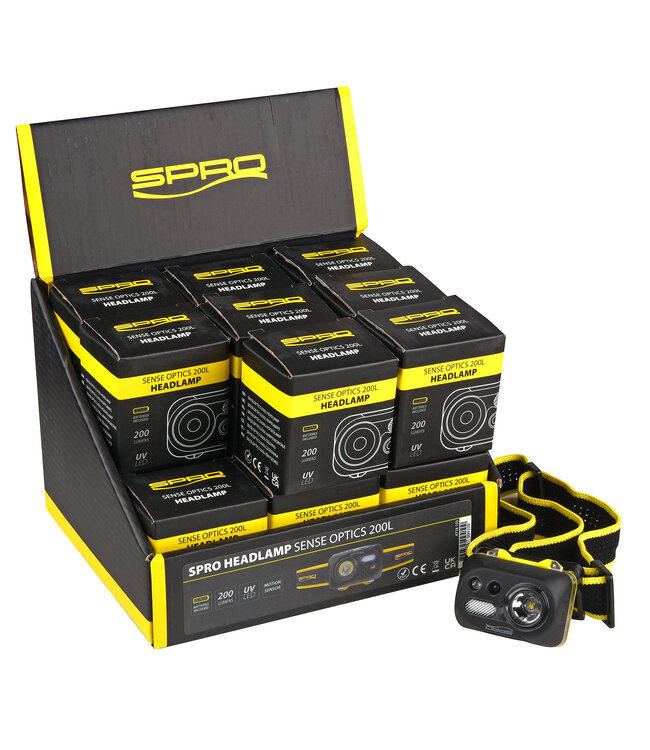 SPRO SPRO HEADLAMP SENSE OPTICS 200L