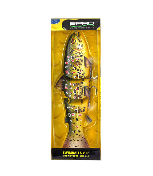 SPRO SPRO Swimbait 6”UV Slow Sinking 15CM