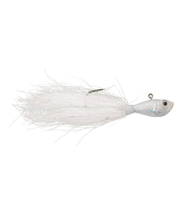 SPRO SPRO Bucktail Jig – White   7 - 227 GRAM