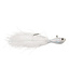 SPRO SPRO Bucktail Jig – White   7 - 227 GRAM