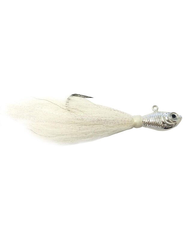 Spro SPRO Chrome Bucktail Jig – Chrome Silver  14-85 GR
