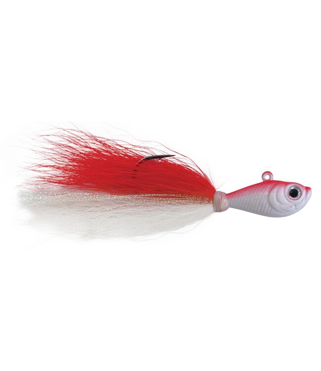 SPRO SPRO Bucktail Jig – Red/White  11-170 GR