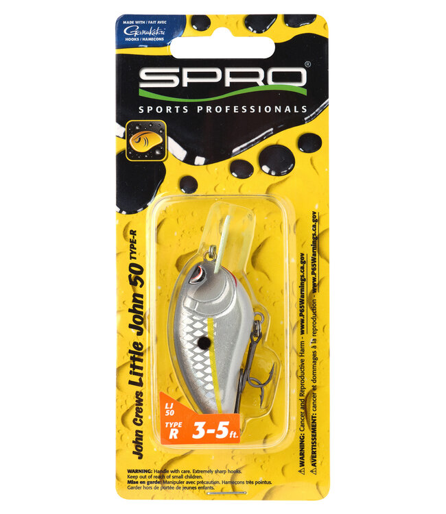 SPRO SPRO Little John Type R MD 5cm duikd. 2-3 m