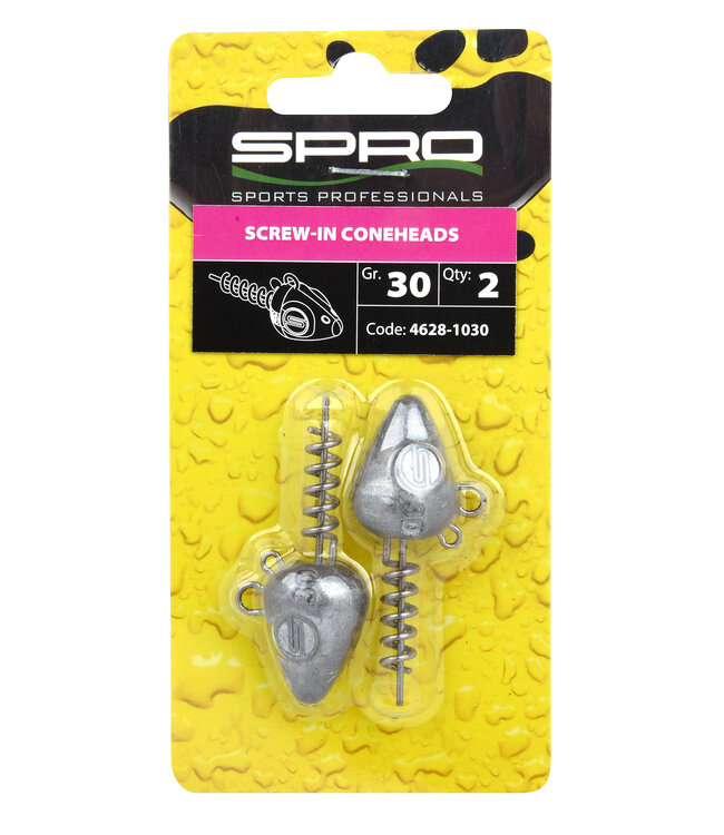 SPRO SPRO PELAGICAL SCREW-IN JIGHEAD  30-80 GR