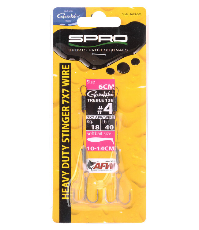 SPRO SPRO Heavy Duty Stinger 7×7 2PCS