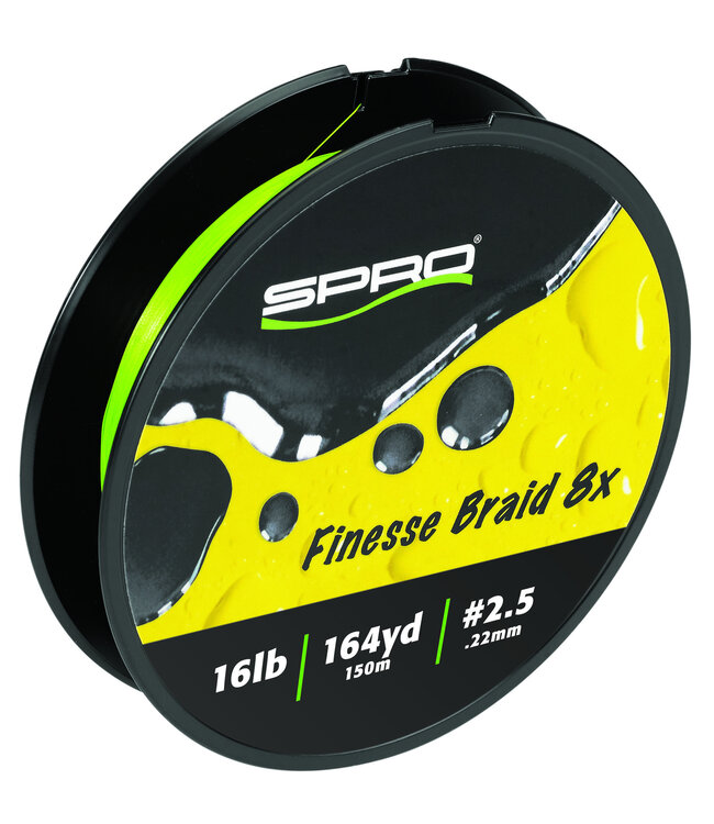 SPRO SPRO Finesse Braid 8x Lime Green