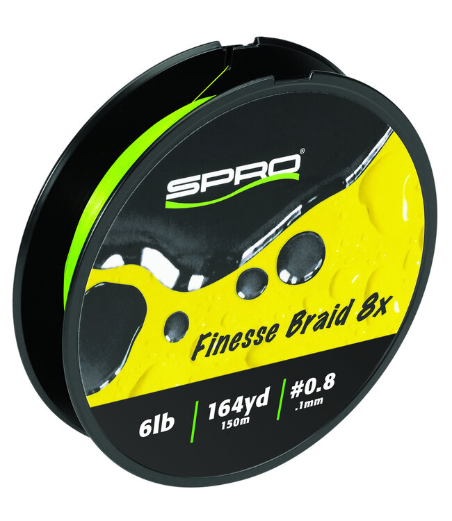 SPRO SPRO Finesse Braid 8x Lime Green