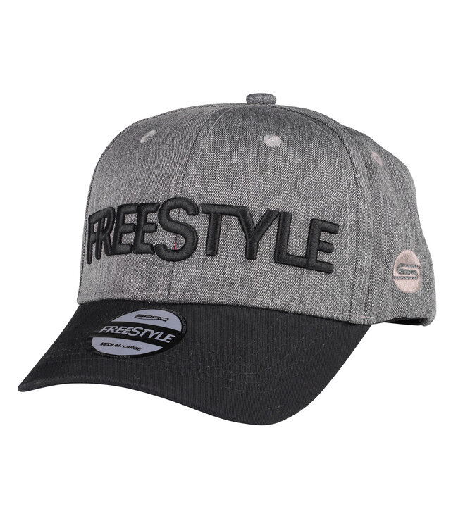 SPRO Freestyle SPRO FREESTYLE GREY BLACK BASEBALL  CAP