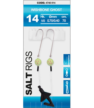 Spro SPRO  14 SALT RIG WISHBONE GHOST #1/0