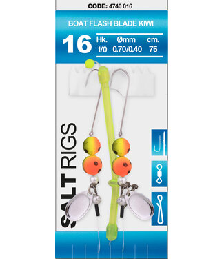 Spro SPRO  16 SALT RIG BOAT FLASH BLADE KIWI #1/0
