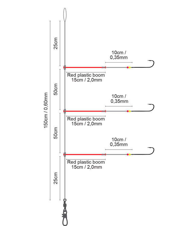 SPRO SPRO  30 SALT RIG SPECIAL FEATHER #6
