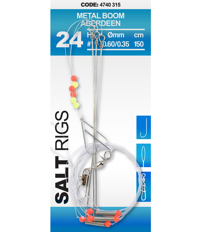 Spro SPRO  24 SALT RIG METAL BOOM  ABERDEEN