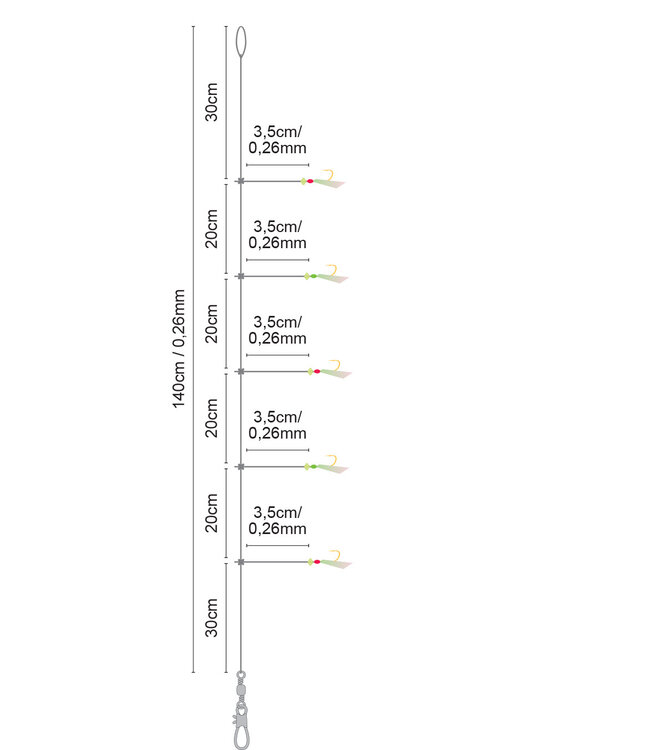 SPRO SPRO  32 SALT RIG FEATHER WHITE SILVER