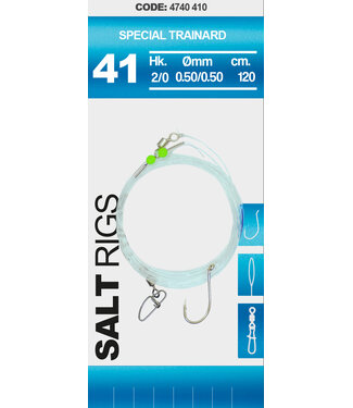 Spro SPRO  41 SALT RIG TRAINARD WHITE