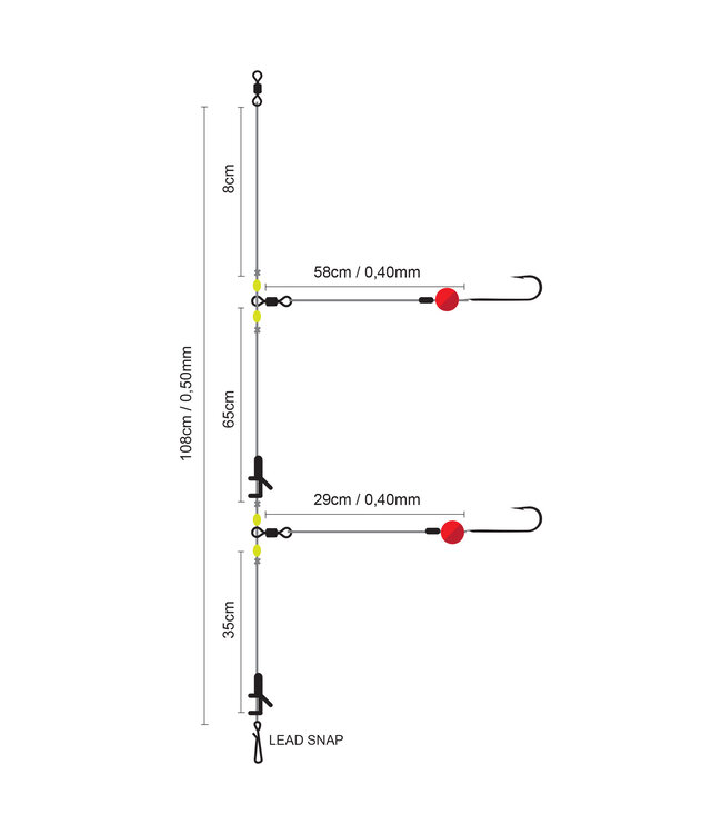 SPRO SPRO  44 SALT RIG LR POLYBALL RED