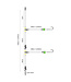 Spro SPRO  45 SALT RIG LR POLYBALL PHOSPHO