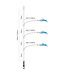 SPRO SPRO Salt Rig 47 Feather Blue White