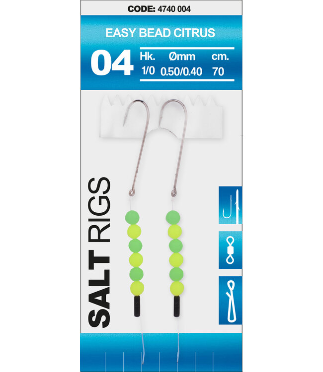 Spro SPRO 04 SALT RIG EASY BEAD CITRUS