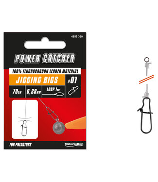 Powercatcher POWERCATCHER JIGGING RIG 70CM