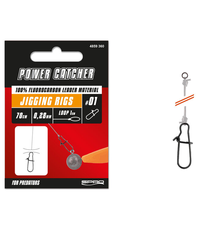 Spro POWERCATCHER JIGGING RIG 70CM