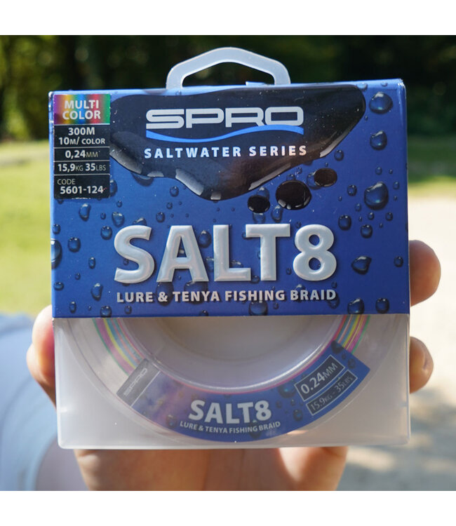 SPRO SPRO SALT8 BRAID MULTICOLOR 300M