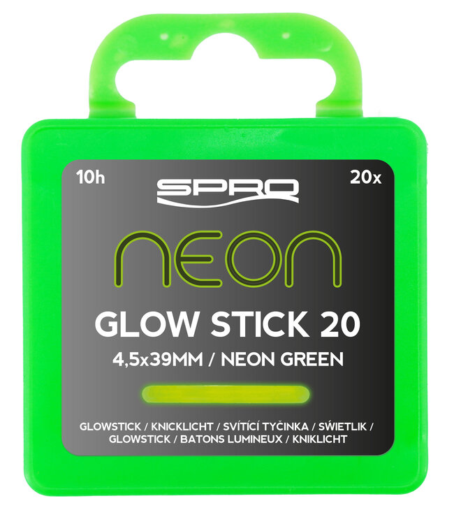 SPRO SPRO  GLOW STICK GREEN 20 PCS