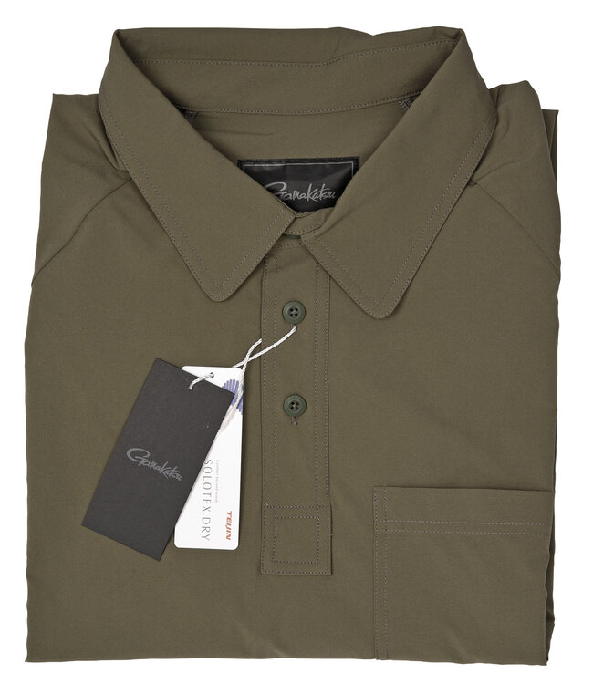 Gamakatsu GAMAKATSU SOLOTEX POLO KHAKI.