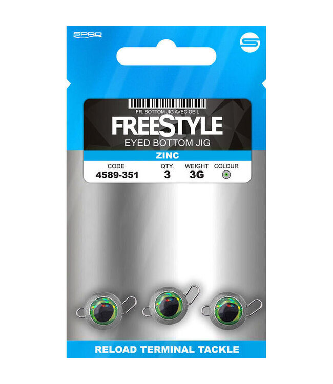 SPRO Freestyle SPRO FREESTYLE Eyed Bottom Jigs.
