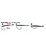 Gamakatsu GAMAKATSU WORM EWG HOOKS SIL STOPPER BLACK