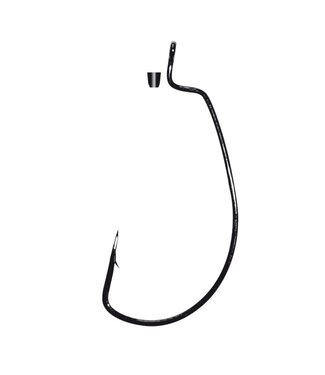 Gamakatsu GAMAKATSU WORM EWG HOOKS SIL STOPPER BLACK