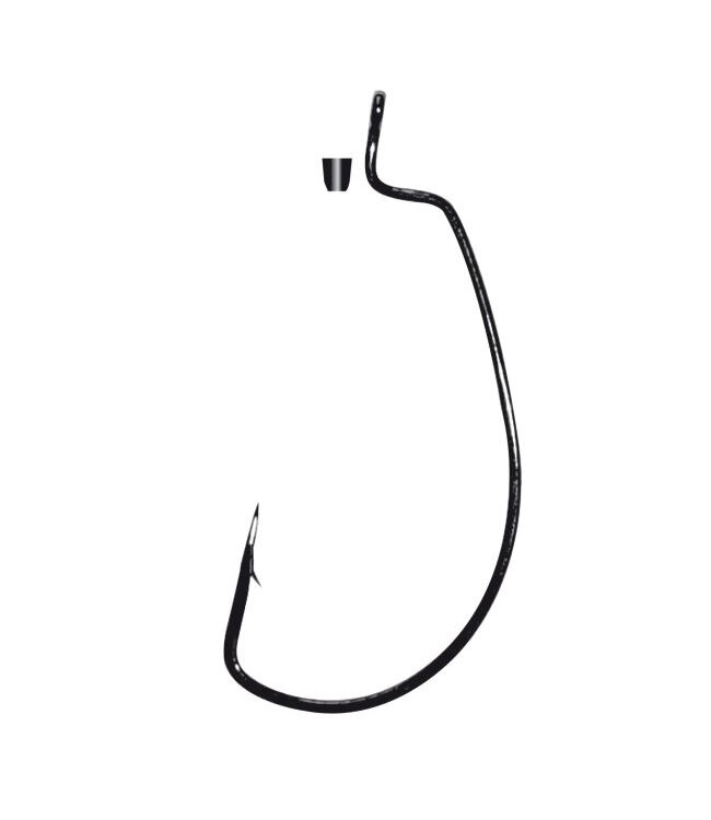 Gamakatsu GAMAKATSU WORM EWG HOOKS SIL STOPPER BLACK