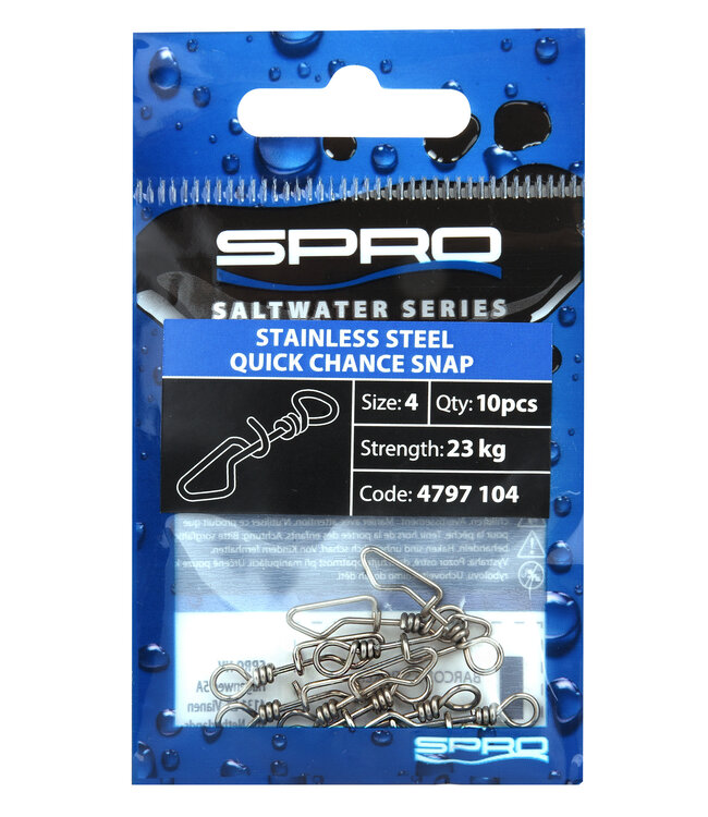 SPRO SPRO SALT! STAINLESS STEEL QC SNAP