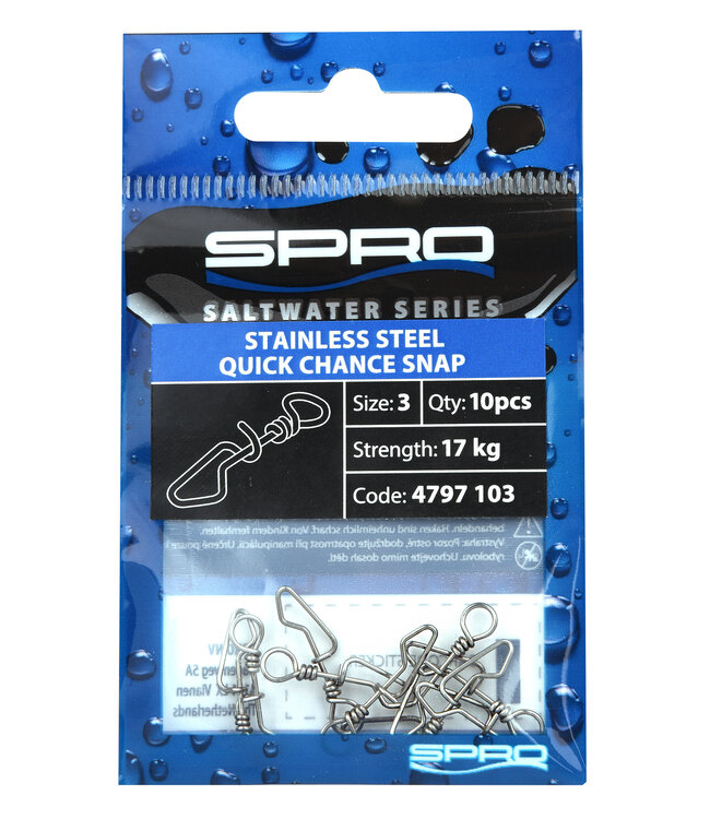 SPRO SPRO SALT! STAINLESS STEEL QC SNAP