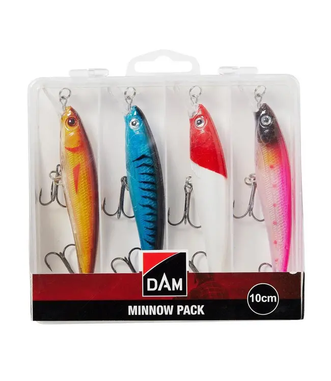 DAM DAM MINNOW PACK INCL. BOX 8/10CM