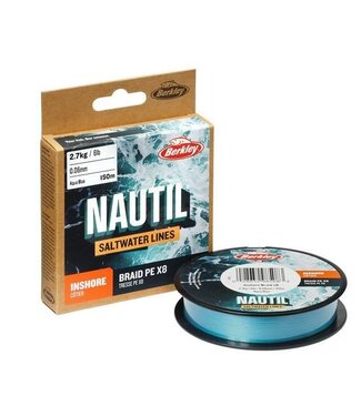 Berkley Berkley NAUTIL Braidx8 300m AquaBlue
