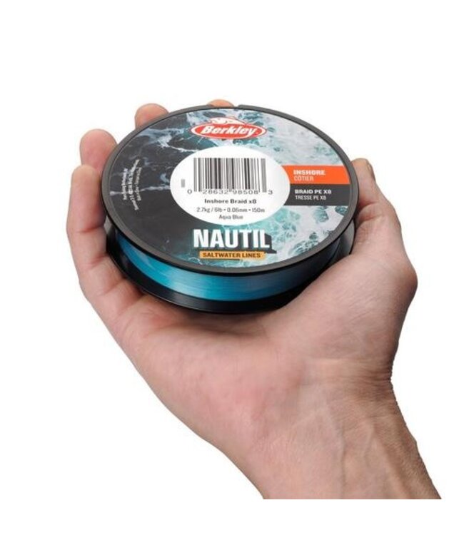 Berkley Berkley NAUTIL Braidx8 300m AquaBlue