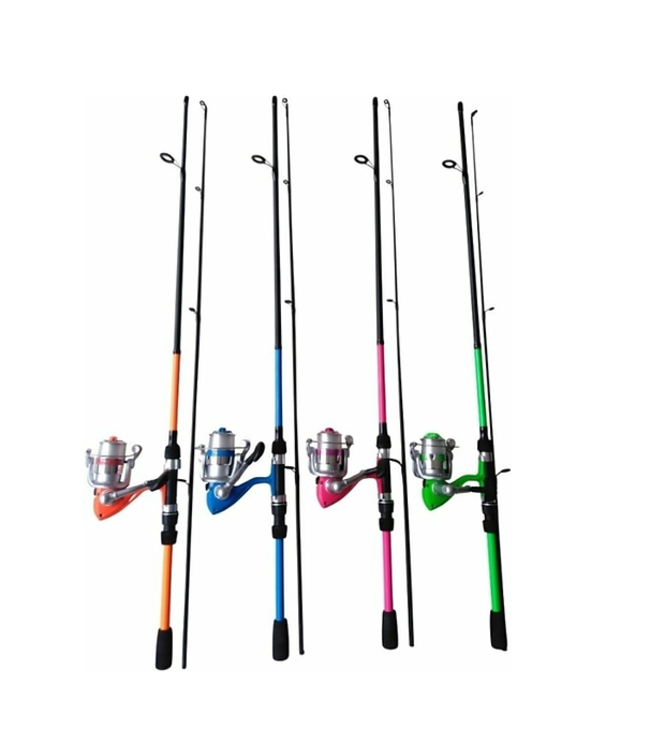 DAM Vibe Spinning Combo 1.80m 5-20g 4 Kleuren Keuze