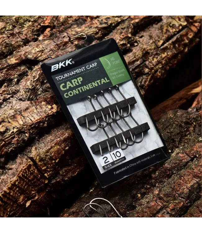 BKK BKK Carp Continetal Karperhaak 10 stuk